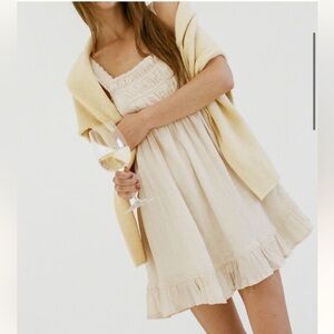 Solai the Label Salt and Sea Mini Dress